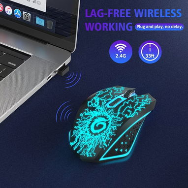 💥 MOUSE INALAMBRICO GAMING PRECIO 18$ (𝐄𝐍𝐕𝐈𝐎 𝐆𝐑𝐀𝐓𝐈𝐒 𝐇𝐀𝐁𝐀𝐍𝐀)ⒼⓂ⓪③ - Img 113086213