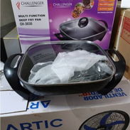 Sartén Eléctrico Challenger 1200 w temperatura ajustable - Img 57774118