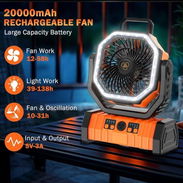 Ventiladores recargables F6 Contenedor !! - Img 56348453