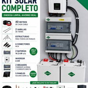 Kit solar completo Se acabó tu problema con la luz aquí te lo ponemos todo en tu casa - Img 56463966