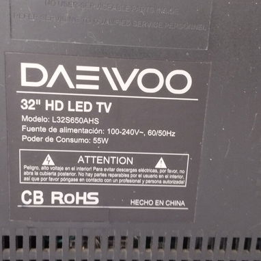 Vendo TV DAEWOO con cajita Konka HD - 5/8