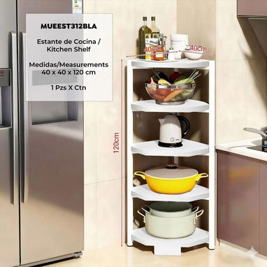 📢 Estantes (esquinero) de madera modernos, para cocina. Importados - Img 124511798