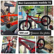Bicicleta Cannondale medida 16 - Img 56712643