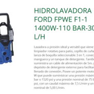 HIDROLAVADORA FORD - Img 45398728