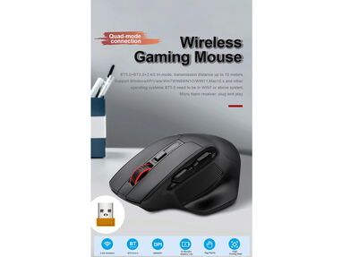 🛍️ Mouse Gamer NUEVO ✅ Mause DPI para Jugar Maus GAMA ALTA Raton Inalambrico de Excelente CALIDAD - Img main-image-44888273