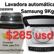 Lavadora Samsung Automática 9kg inverter 53220916(lo mejor para fuentes de generación de respaldo) - Img 54616486