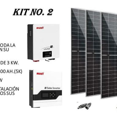 Kit completo  de paneles solares primera mano - Img 125382839