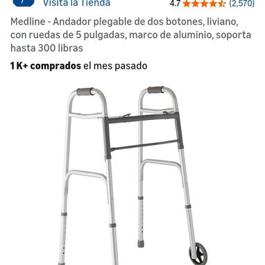 Bastón de 4 patas ,silla de baño, andadores - Img 121115975