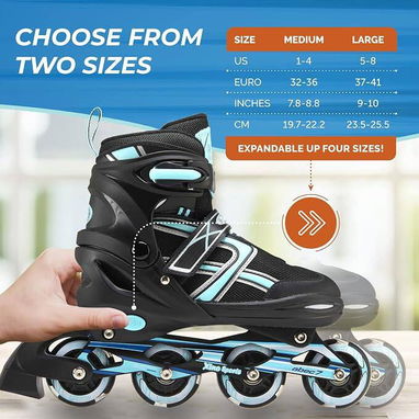 Xino Sports – Patines en Línea Ajustables Niños y Niñas | Nuevo | videojuegoshabana.com/p/1435 - 3/5