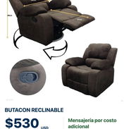 🪑 Butacón reclinable | Comodidad para descansar - Img 58280667