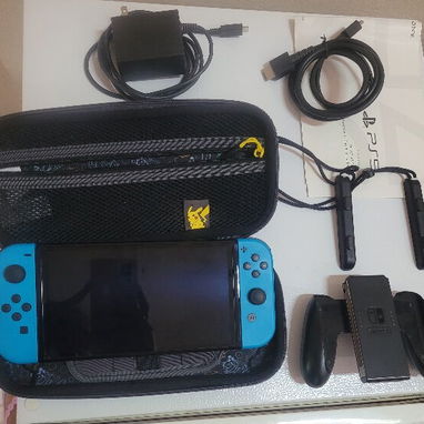Nintendo switch oled con todos sus accesorios. - 3/4
