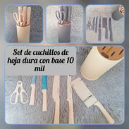 🍳 Vendo Set de Utensilios de Cocina – Juego completo de 5/8/10 piezas – Acero inoxidable, silicona y madera 🥄 - Img 55936767