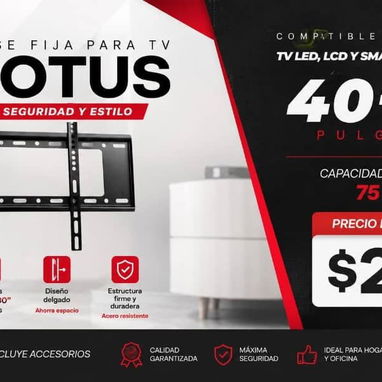 Soporte pared televisor - Img 127652080