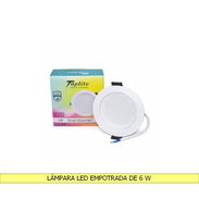 LÁMPARA LED EMPOTRADA DE 6 W - Img 55758845