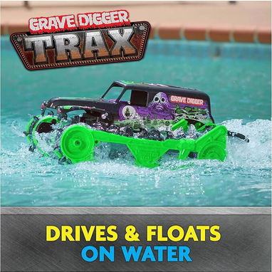 Monster Jam Grave Digger TRAX RC | Con garantía | videojuegoshabana.com - Img 122881894