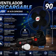 Ventilador Recargable JSI de Alta Capacidad - Img 56638674