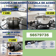 FG-CALDEROS ACERO INOXIDABLE 56579735 /(USD-MN-Eur-Zelle)/ Envio Gratis - Img 54444052
