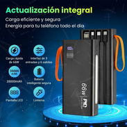 BATERIA PORTATIL__ POWER BANK 35000mah  Pila 66w Carga Rápida - Img 53986008