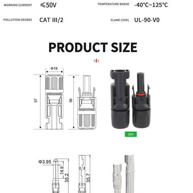 Conector MC4 para Paneles Solares - 4/4