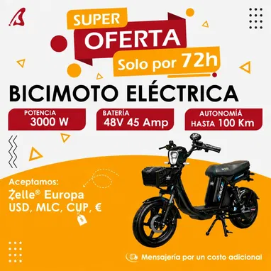 Ventilador recargable, ecoflo y bicicleta electrica - Img 123182041