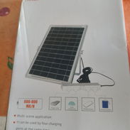 Panel solar para carga rápida con 4 puertos USB - Img 57338208