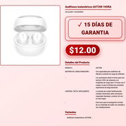 Audífonos Inalámbricos AUT208 con Estuche de Carga Recargable VPT-0006 - Img 58059167