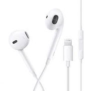 PARA IPHONE, AURICULARES CON PLO LIGHTNING (EARPODS) EN 7 USD Y 11 USD. - Img 49825495