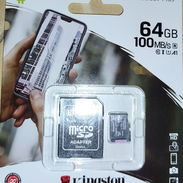 Microsd 64 GB Kingston 100Mb/s sellada - Img 56823233