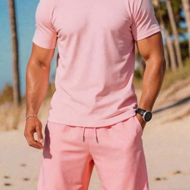 Conjunto de short y pullover de hombre🩳👕 - Img 126095245