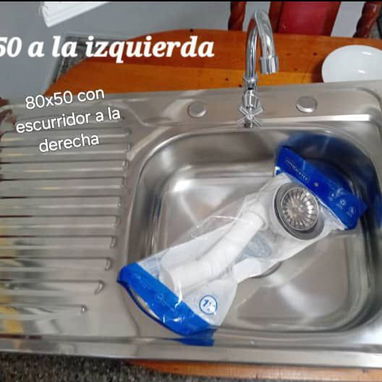 Fregadero con escurridor - Img 123200176