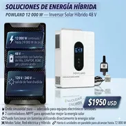 Inversor Solar Híbrido POWLAND 12000 W - Img 57037583