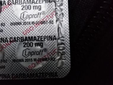 Cambio carbamazepina 200mg por clobazam o clonazepam - Img 66939398