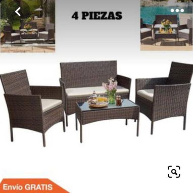 Juego de terraza y muebles de exterior - Img 111979794