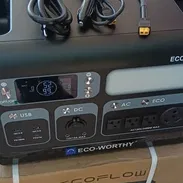ECO-WORTHY de 2400 watts con pico de 4800 watts y capacidad de la batería de 2048 wh capacidad para panel hasta 1200 wat - Img 58057413