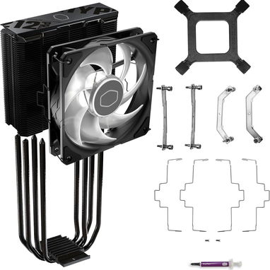 🔥❄️ Disipador CPU Cooler Master Hyper 212 Pro RGB — ¡NUEVO, Soporta Intel 1700/1851 y AMD AM5! 🔥❄️ - 7/9
