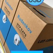 Cable UTP (de red) por metros a 230cup, las punta mas el protector 300 cup - Img 54234610