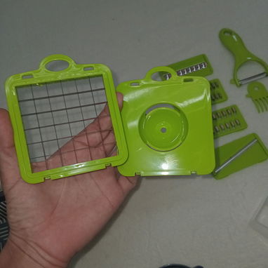 Cortador 16 Piezas Base Tapa Abatible Protector Manos Incluido VPT# - 3/3