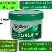 Grasa de Pelo Softee con Aceite de Ricino (Castor Oil) - Img 57227531