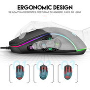 Mouse X9 de 10 botones Macro Program, luces RGB y cable enmallado....Ver fotos.....59201354 - Img 44953363