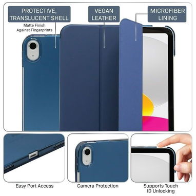 ☎️53544655 🛵 Entrega Disponible ⭐Body Glove Tablet Folio Case – Funda para iPad 10th Gen / iPad (A16) ⭐ - Img 119108195