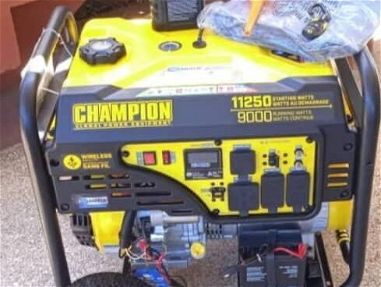 NUEVAS‼️Planta eléctrica champions de 11250 watts,110 y 220 volt, encendido por polea,💀 - Img main-image-45851205
