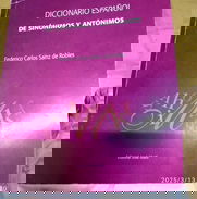 Se vende diccionario español de sinónimos y antónimos especial para estudiosos de la lengua Española y editores y traduc - Img 48922503