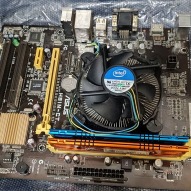 Kit ASUS H81M-CT micro I5 4ta 3.20Ghz 8Gb RAM DR3 - 2/4