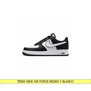 TENIS NIKE AIR FORCE NEGRO Y BLANCO - Img 55759553