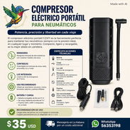 COMPRESOR DE AIRE PORTÁTIL Eléctrico CZX11 - Img 56705188