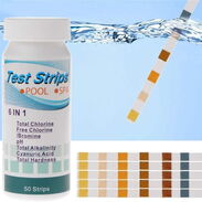 Test Kit de análisis de agua (PH, cloro, dureza, ácido cianúrico y más) - Img 44453988