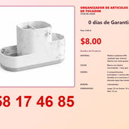 ORGANIZADOR DE ARTICULOS DE TOCADOR - Img 54824137