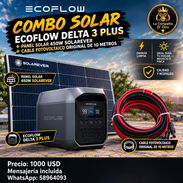 Combo Solar, Ecoflow delta 3 plus+ panel+ cable fotovoltaico - Img 58035186