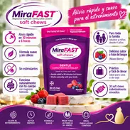 Laxante Masticable MiraFAST Soft Chews – Alivio Rápido y Suave del Estreñimiento | 30 unidades - Img 57880543