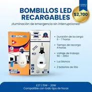 Bombillo led recargable - Img 53504784